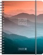 Schülerkalender 2026/2027 "Misty Sunset" | A6, Kunststoff