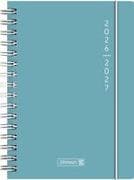 Schülerkalender 2026/2027 "Plain Blue" | A5, Kunststoff