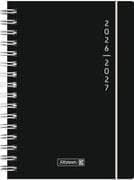 Schülerkalender 2026/2027 "Plain Black" | A5, Kunststoff