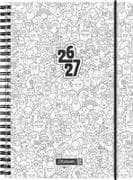 Schülerkalender 2026/2027 "ZENart" | A5, Kunststoff