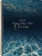 Schülerkalender Style 2026/2027 "Ocean" | A5, Kunststoff