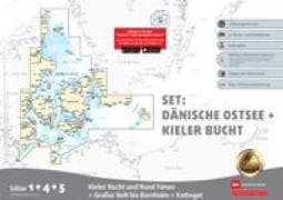 Sportbootkarten Satz 1, 4 und 5 Set: Dänische Ostsee und Kieler Bucht (Ausgabe 2026)