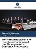 Motivationsfaktoren und ihre Auswirkungen auf das Management - Überblick und Ansatz