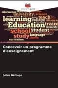 Concevoir un programme d'enseignement
