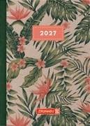 BRUNNEN 1073115017 Taschenkalender Mod. 731 2027 "Tropical" A6, Karton