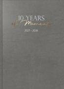 rido/idé 7022404017 10-Jahres-Kalender Premium 2027-2036 "10 Years of Moments" A4, Kunstleder