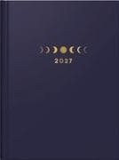 rido/idé 7013607017 Taschenkalender Premium Young Line Mini 2027 "Moon" A6, Papier