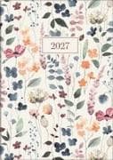 rido/idé 7028507027 Buchkalender Premium Young Line 2027 "Watercolor" A5, Papier
