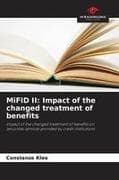 MiFID II: Impact of the changed treatment of benefits