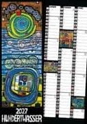 Hundertwasser Streifenkalender Art 2027