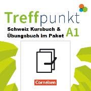 Treffpunkt Schweiz Kursbuch und Übungsbuch A1 im Paket
