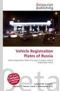 Vehicle Registration Plates of Russia