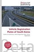 Vehicle Registration Plates of South Korea