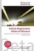 Vehicle Registration Plates of Missouri