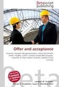 Offer and acceptance