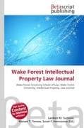 Wake Forest Intellectual Property Law Journal