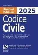 Codice civile 2025 Student Edition. Aggiornato al D.L. 8 agosto 2025, n. 117 e alla L. 8 agosto 2025, n. 118 di conversione del 'Decreto Economia' D.L. n. 95/2025