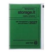 MARK'S 2026/27 Diary A5 Storage.it // Green