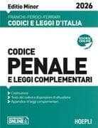 Codice penale e leggi complementari. Editio Minor 2026