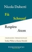 Fià. Schnuuf. Respiro. Atem. Taj curt. Drüüziiler. Versi a tre righe. Dreizeiler