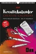 Kreativkalender A4 schwarz 2027