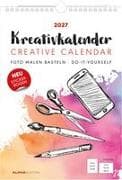 Kreativkalender A4 weiß 2027