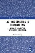 Act and Omission in Criminal Law