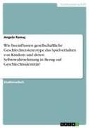 Wie beeinflussen gesellschaftliche Geschlechterstereotype das Spielverhalten von Kindern und deren Selbstwahrnehmung in Bezug auf Geschlechtsidentität?