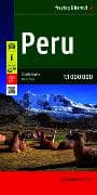 freytag & berndt Straßenkarte Peru 1:1 Mio