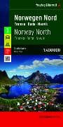 freytag & berndt Straßenkarte Norwegen Nord, Tromsø - Bodø - Narvik 1:400.000