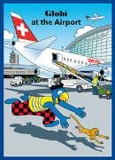 Globi at the Airport