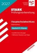 STARK Lösungen zu Deutsch 9. Klasse - Hauptschulabschluss 2027 Niedersachsen - Prüfungsvorbereitung