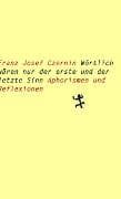 Wörtlich wären nur der erste und der letzte Sinn