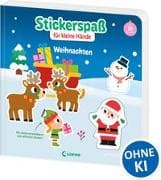Stickerspaß für kleine Hände - Weihnachten
