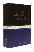NKJV, MacArthur Study Bible, Large Print, Hardcover, Thumb Indexed