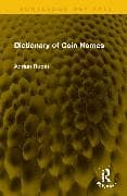 Dictionary of Coin Names