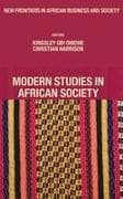 Modern Studies in African Society