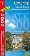 ATK100-9 Altmühltal (Amtliche Topographische Karte 1:100000)
