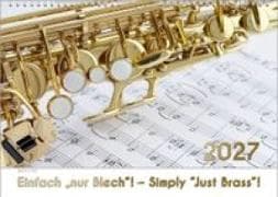 Blech-Instrumente - Musik-Kalender 2027, DIN A3