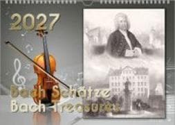Komponisten-Kalender, Bach-Kalender, Musik-Kalender 2027, DIN A4