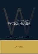 Critical Thinking For Watson-Glaser