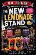 THE NEW LEMONADE STAND!