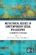 Metaethical Issues in Contemporary Legal Philosophy