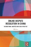 Online Dispute Resolution in China