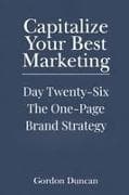 The One-Page Brand Strategy