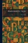 Four Minute Talks