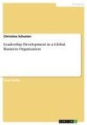 Leadership Development in a Global Business Organization