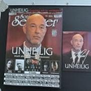 Unheilig signierte Fotokarte + Sonic Seducer 03/2026 Liebe Glaube Monster