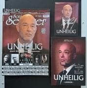 Unheilig signierte Fotokarte + Lexikon-Buch + Sonic Seducer 03/2026 Liebe Glaube Monster
