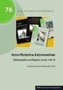Acta Historica Astronomiae